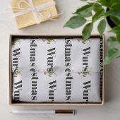 Slechtste Kerst ooit! Grappige salami Tissuepapier (Geschenk)