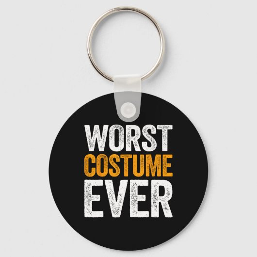 Slechtste kostuum ooit Halloween kostuum Sleutelhanger (Voorkant)