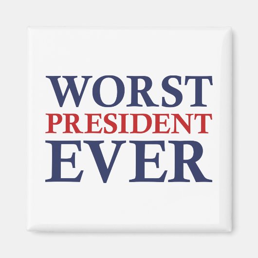 Slechtste President ooit Magneet (Voorkant)