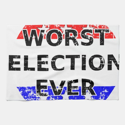 Slechtste Verkiezing Ooit Theedoek (Horizontaal)