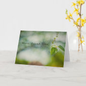 Slechtste vriend ooit kaart (Gele Bloem)