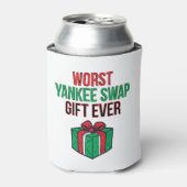 Slechtste Yankee-ruilcadeau ooit Blikjeskoeler (Blikje Voorkant)