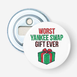 Slechtste Yankee-ruilcadeau ooit Button Flesopener