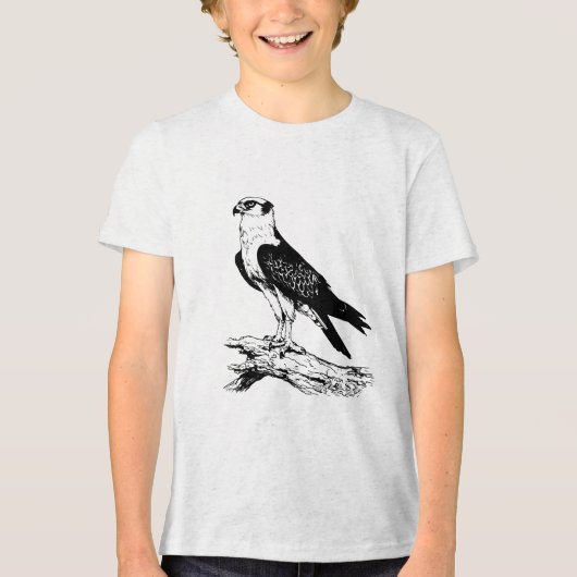 Slechtvalk heren T-Shirts (Voorkant)