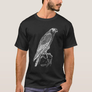 slechtvalk ornithologie valkenier vogel t-shirt