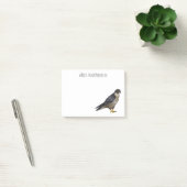 Slechtvalk vogel cartoon illustratie post-it® notes (Kantoor)