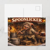 Slecker IJslandse Kerstman kerstkaart Briefkaart (Voorkant / Achterkant)