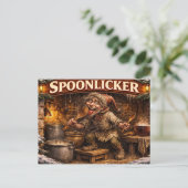 Slecker IJslandse Kerstman kerstkaart Briefkaart (Staand voorkant)