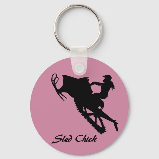 Sled Chick Sleutelhanger (Voorkant)