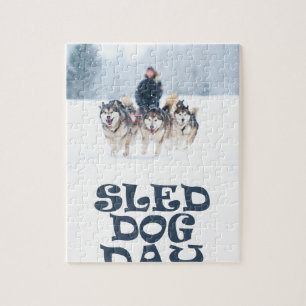 Sled Dog Day - Waardedag Legpuzzel