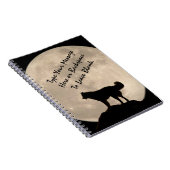 Sled Dog-laptop - Aangepast strakkerboek Notitieboek (Rechterzijde)