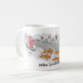 Sled Dog Race Mok (Voorkant links)