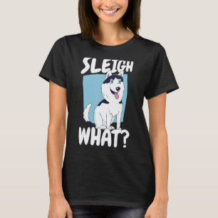 Sled Dog Racing Sledding Husky Sleigh Wat Mus T-shirt