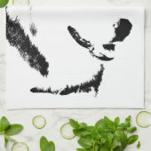 Sled Dog Towel Husky Malamute Tea Towel Theedoek (Gevouwen)