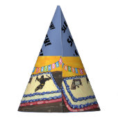 Sled Hockey Party Pet Feesthoedjes (Achterkant)