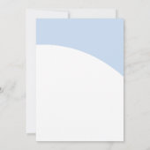 Sledding Hot Cacao Kinder Winterverjaardagsuitnodi Kaart (Achterkant)