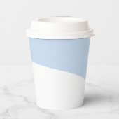 Sledding Hot Cacao Winter Verjaardagsfeest Papieren Bekers (Achterkant)