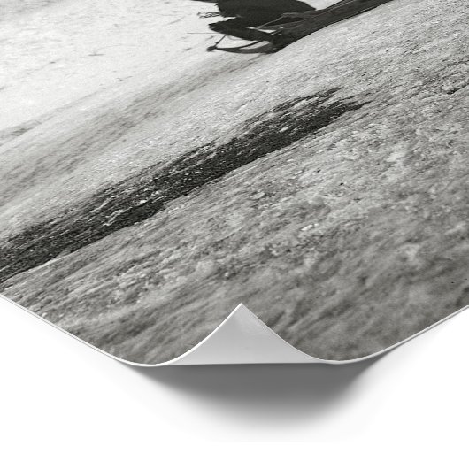 Sledding in Central Park, 1906.  foto Poster (Hoek)