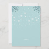 Sledding Kinder Uitnodiging (Achterkant)