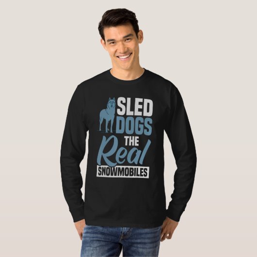 Sleddogs 4 t-shirt (Voorkant volledig)