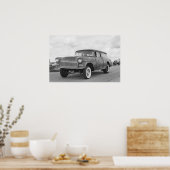  slede - Chevy Nomad Gasser - Rolling Stone Poster (Keuken)