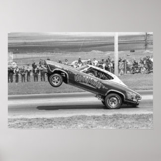 slede - onshot Chevelle Wheelstander Poster