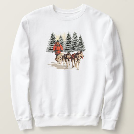 Sledehonden Sweatshirt (Design voorkant)