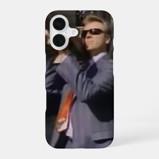 Sledge Hammer Rocket Shoot iPhone 16 Hoesje (Achterkant)