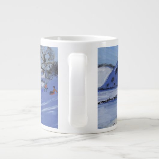 Sledging Derbyshire Peak District 2012 Grote Koffiekop (Achterkant)