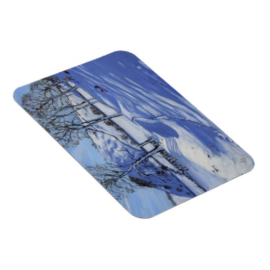 Sledging Derbyshire Peak District 2012 Magneet (Rechterzijde)