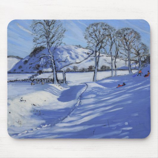 Sledging Derbyshire Peak District 2012 Muismat (Voorkant)