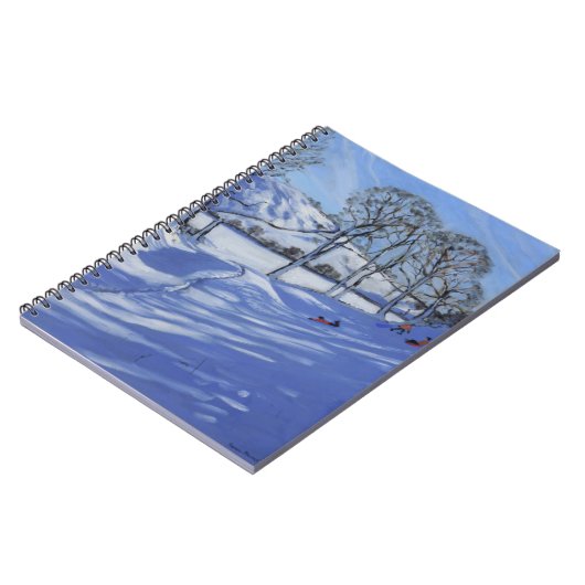 Sledging Derbyshire Peak District 2012 Notitieboek (Linkerzijde)