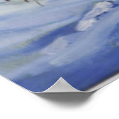 Sledging Derbyshire Peak District 2012 Poster (Hoek)