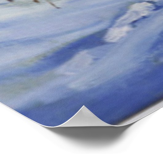 Sledging Derbyshire Peak District 2012 Poster (Hoek)