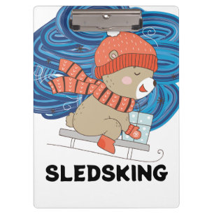 Sledsking klembord