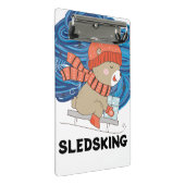 Sledsking mini klembord (Schuin)