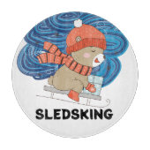 Sledsking  snijplank (Voorkant)