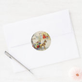  slee rit Christmas_sticker Ronde Sticker (Envelop)