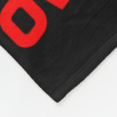 Sleeën zijn overschat Santa Clic Muscle Car Christ Fleece Deken (Hoek)