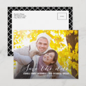 SLEEK Briefkaart Save the Date (Voorkant / Achterkant)