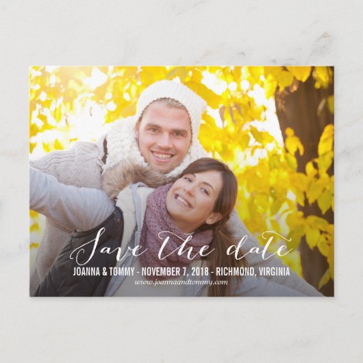 SLEEK Briefkaart Save the Date (Voorkant)
