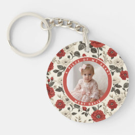 Sleek Christmas Gifts For Wife Photo Rose Flower Sleutelhanger