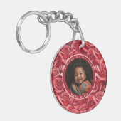 Sleek Fathers Day Ideas Rose Sleutelhanger (Voorkant Links)