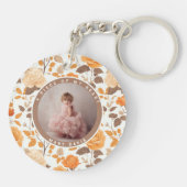 Sleek Graduation Gifts for girlfriend Photo Rose  Sleutelhanger (Achterkant)