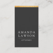 Sleek Grey (afspraak) Afsprakenkaartje (Voorkant)