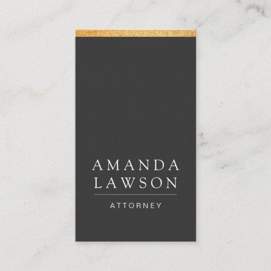 Sleek Grey (afspraak) Afsprakenkaartje (Voorkant)