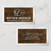 Sleek Home Logo | Wooden Boards Visitekaartje (Voorkant / Achterkant)