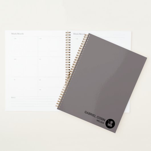 Sleek Industriële Rig Lasser Logboek Planner (Display)