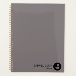 Sleek Industriële Rig Lasser Logboek Planner