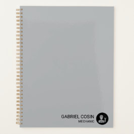 Sleek Mechanisch Veldreparatie Logboek Planner